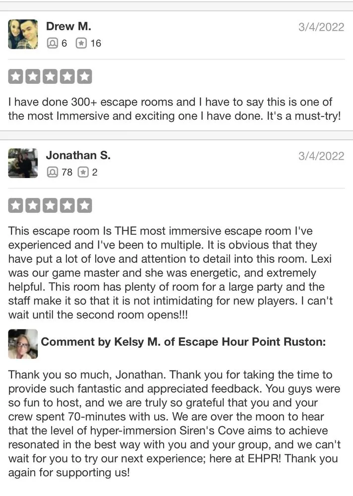 Escape Hour Point Ruston image