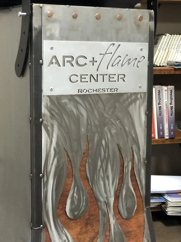Arc + Flame Center-Rochester logo