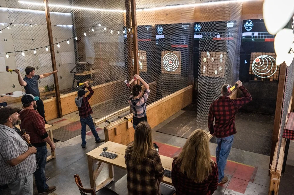 Wood Shed Axe Throwing image