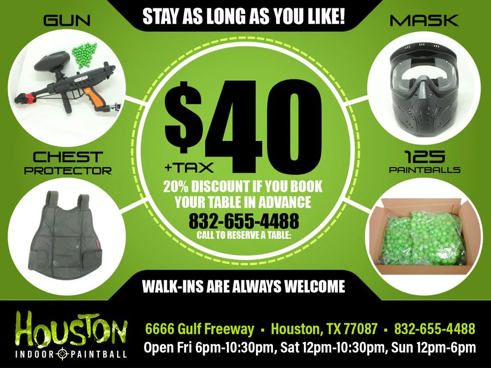 Houston Indoor Paintball image