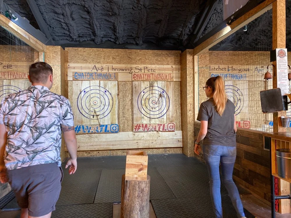 Hatchet Hangout - Axe Throwing St Pete image