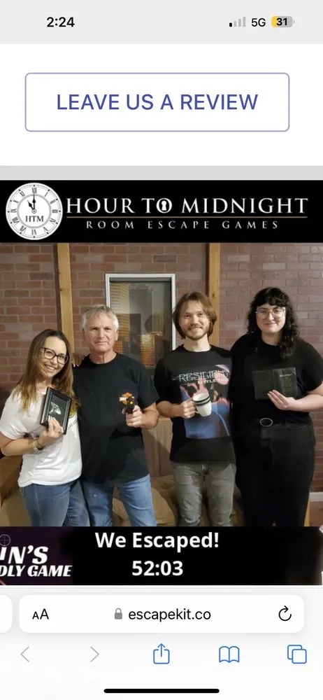 Hour To Midnight - Room Escape Games image