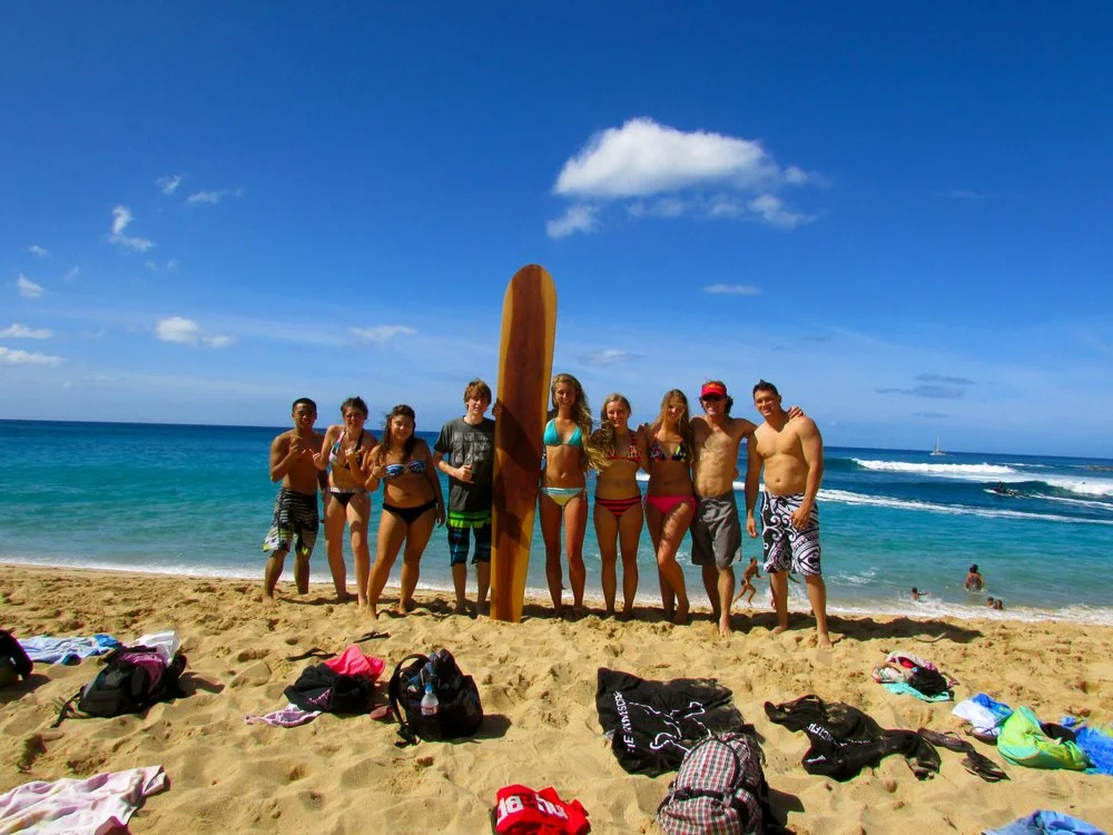 The Surf Professor logo