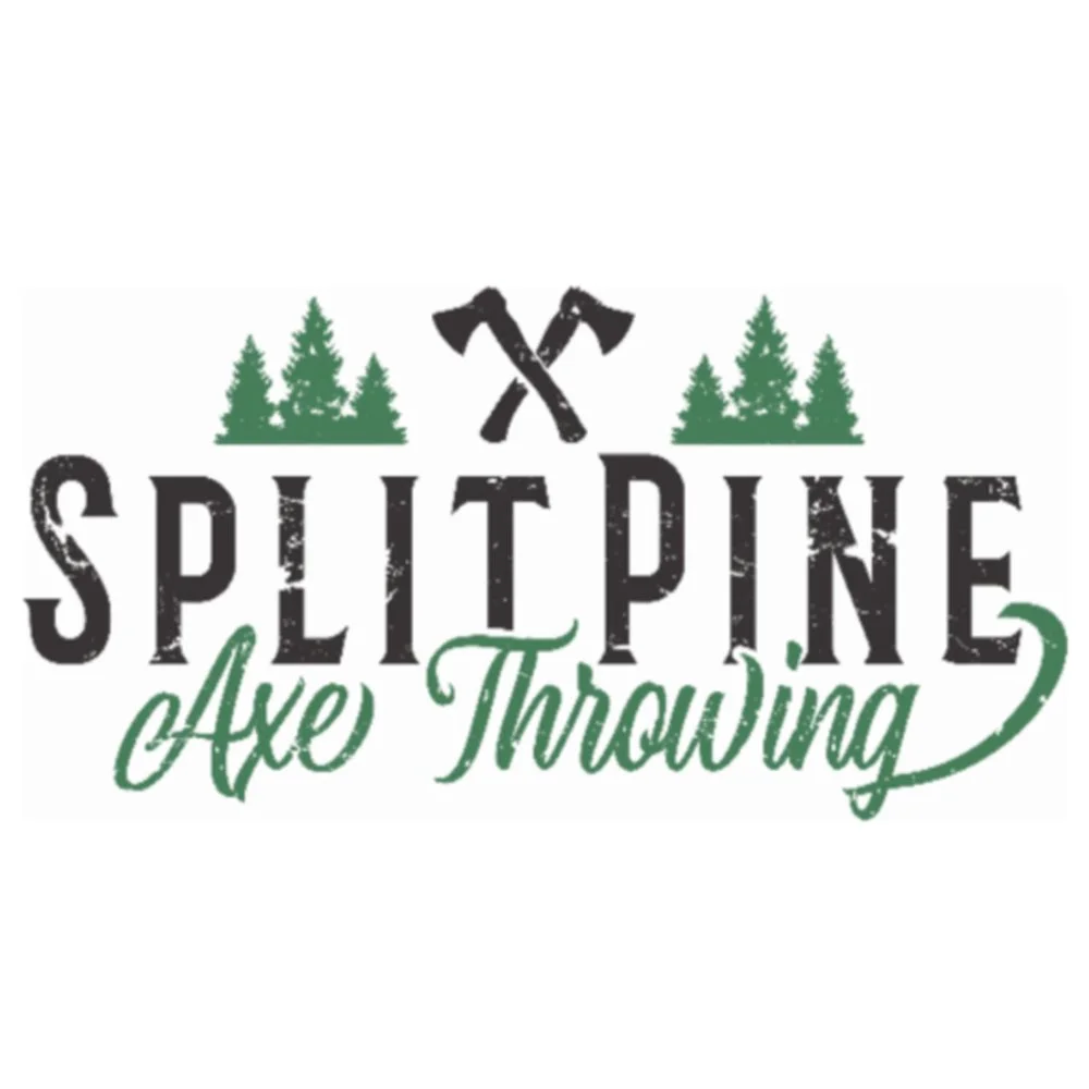Split Pine Axe Throwing logo