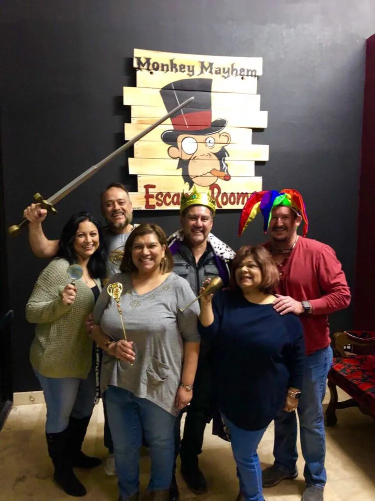 Monkey Mayhem Escape Rooms logo