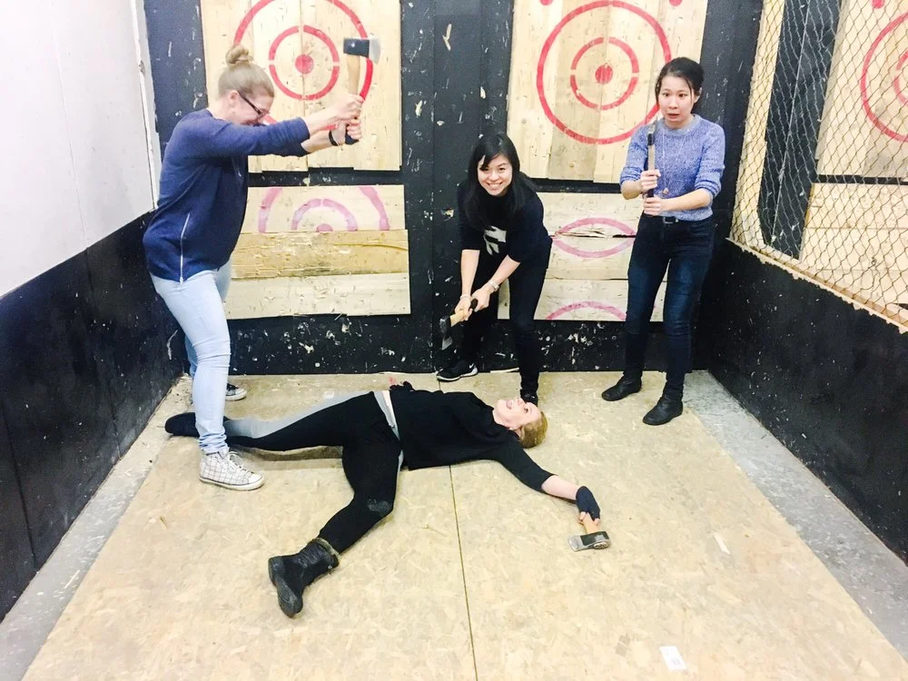 Whistle Punks Urban Axe Throwing image