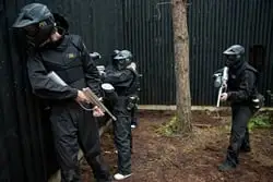 Delta Force Paintball - Plymouth logo