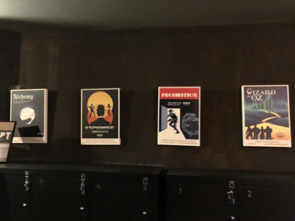 TRAPT Bar and Escape Rooms logo