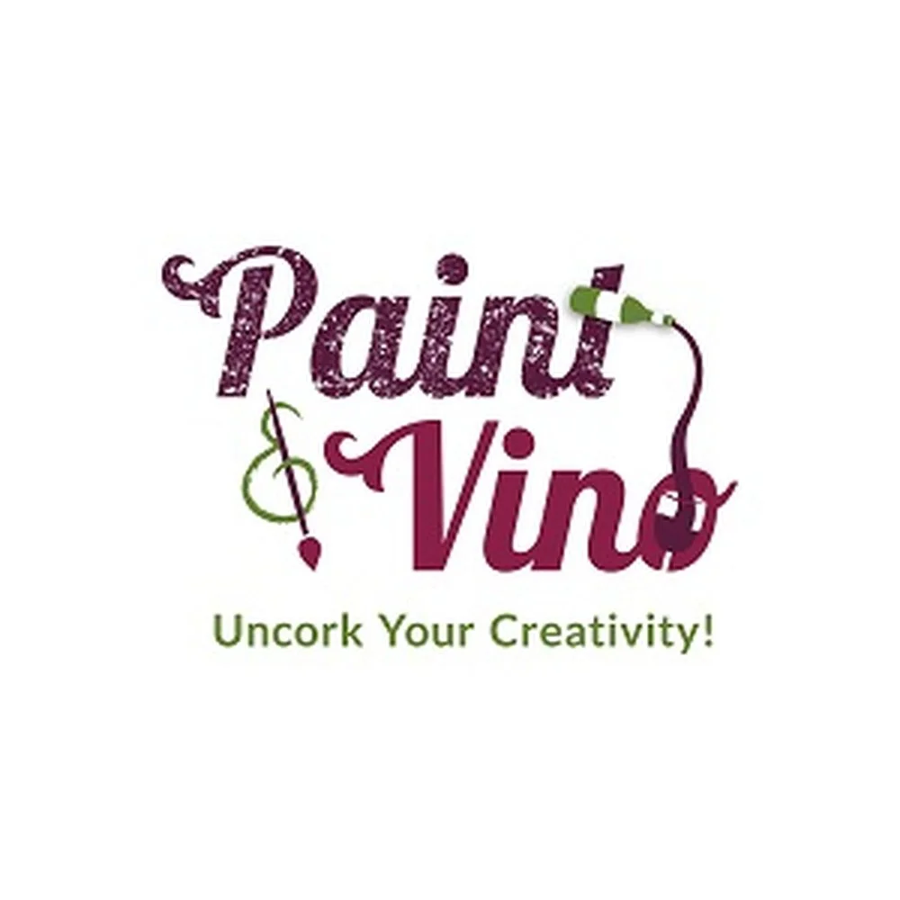 Paint and Vino logo