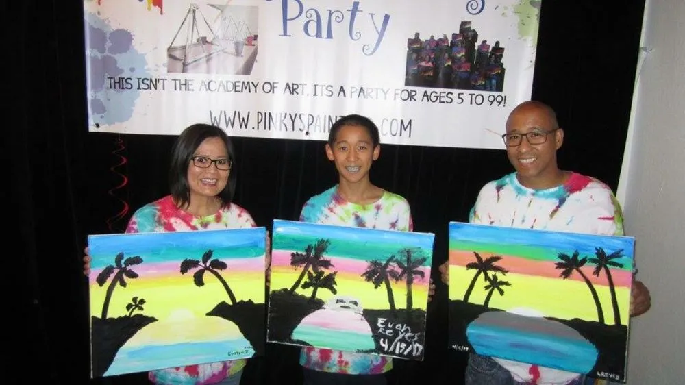 Pinky's Painting Party image