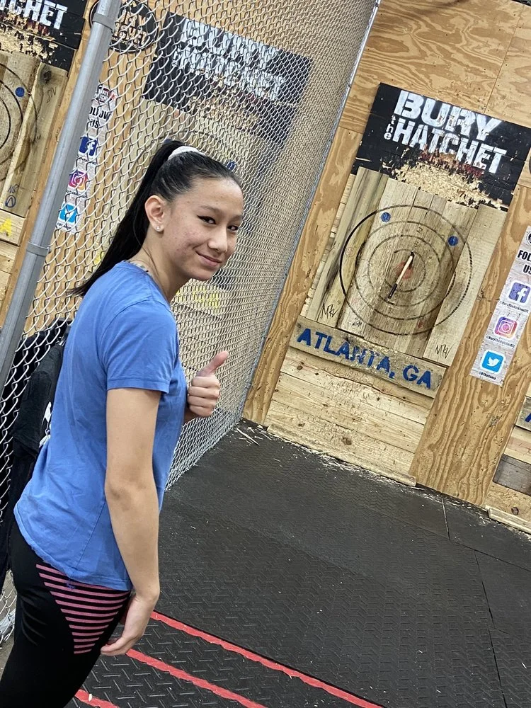 Bury The Hatchet Axe Throwing  logo