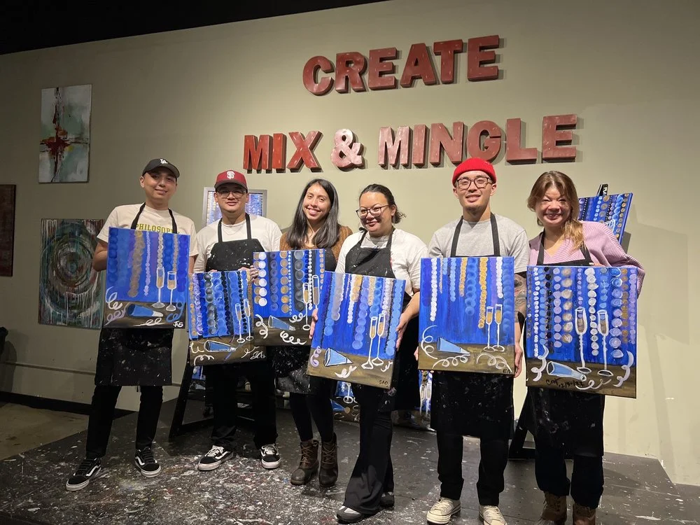 Create Mix And Mingle logo