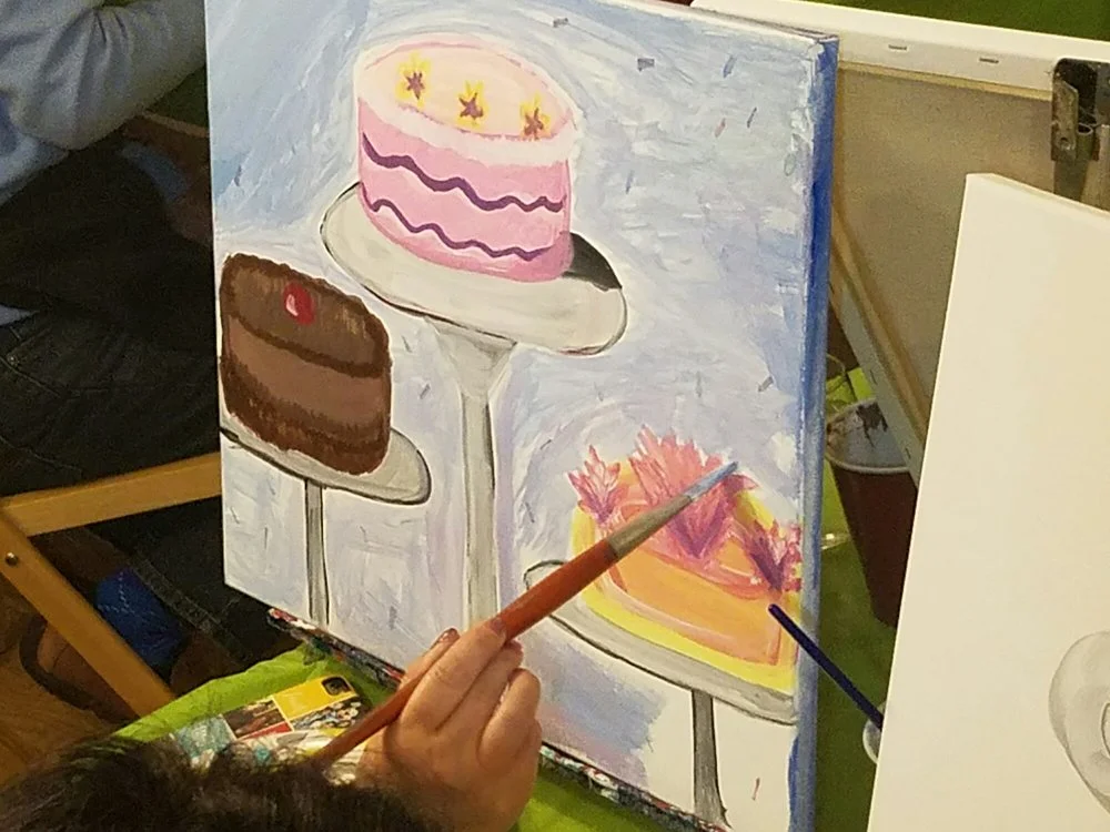 Pinky's Painting Party image