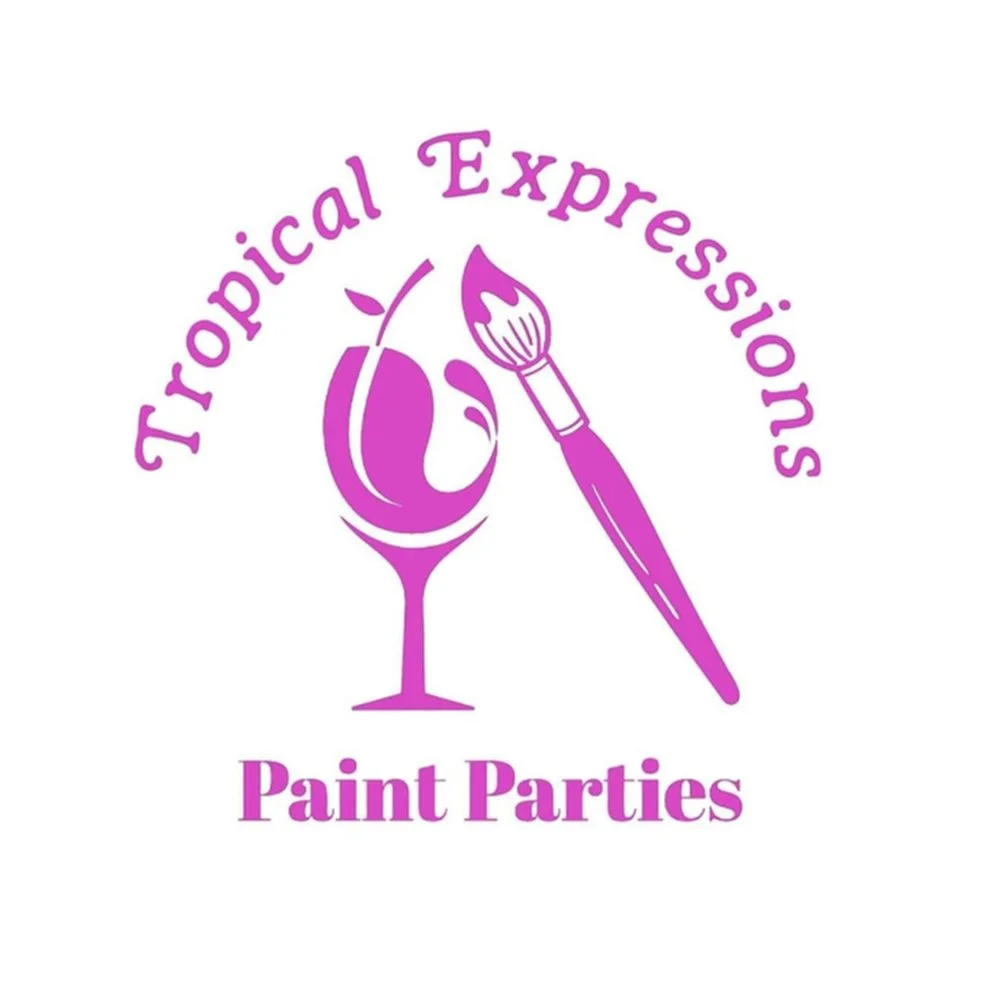 Tropical Expressions Paint Parties logo
