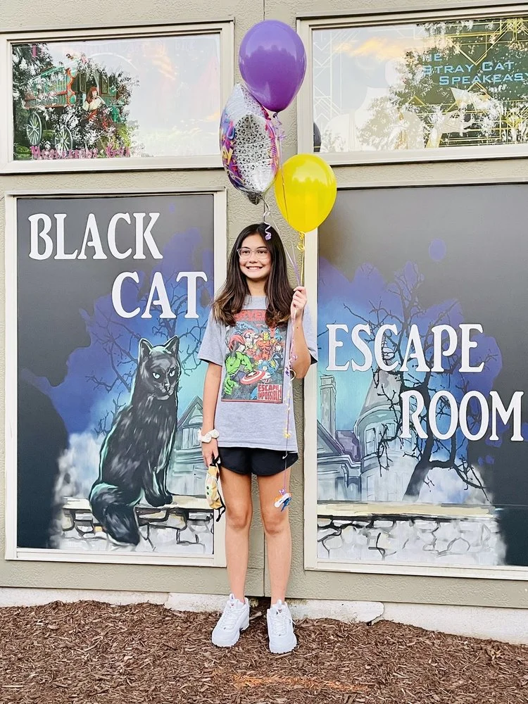 Black Cat Escape Room logo