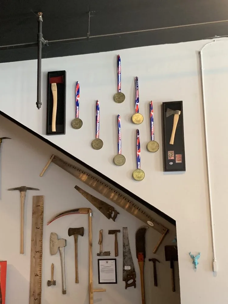 Jumping Jackalope Axe Throwing image