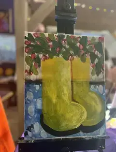 Black Parakeetz Paint, Swig & Sing!