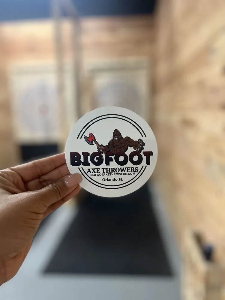 Bigfoot Axe Throwers and Rage Room logo