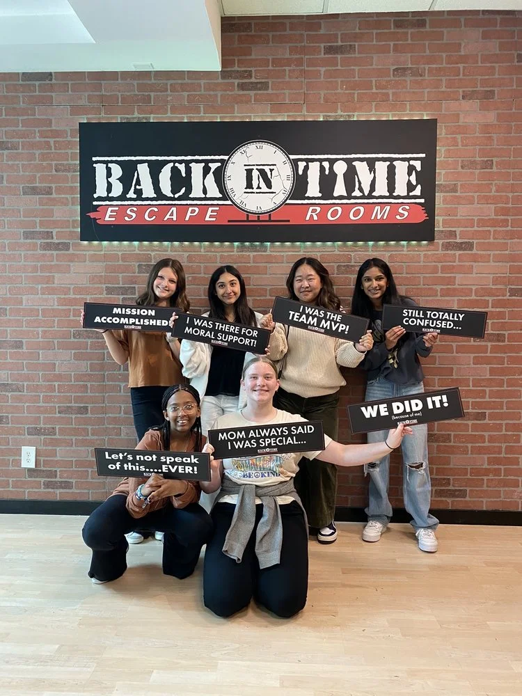 Back In Time Escape Rooms logo