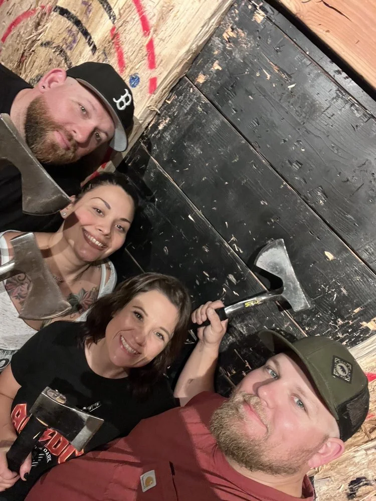 Jumping Jackalope Axe Throwing image