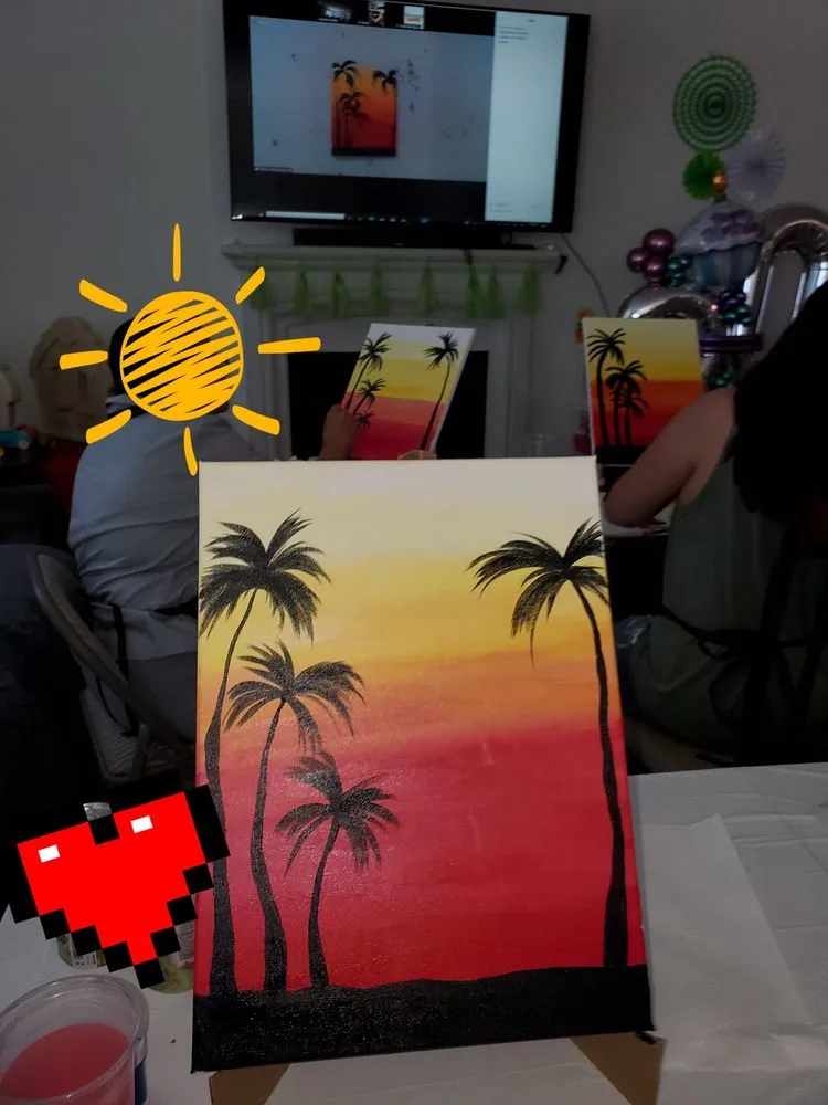 Paint and Sip LIVE image