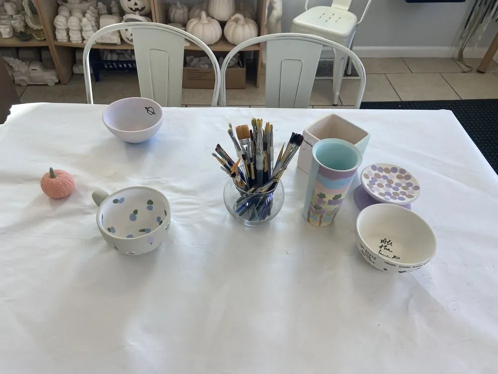 Created By Us Pottery logo