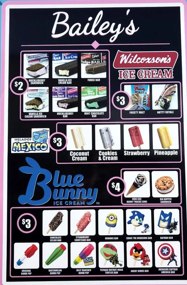 Bailey's Frozen Novelties image
