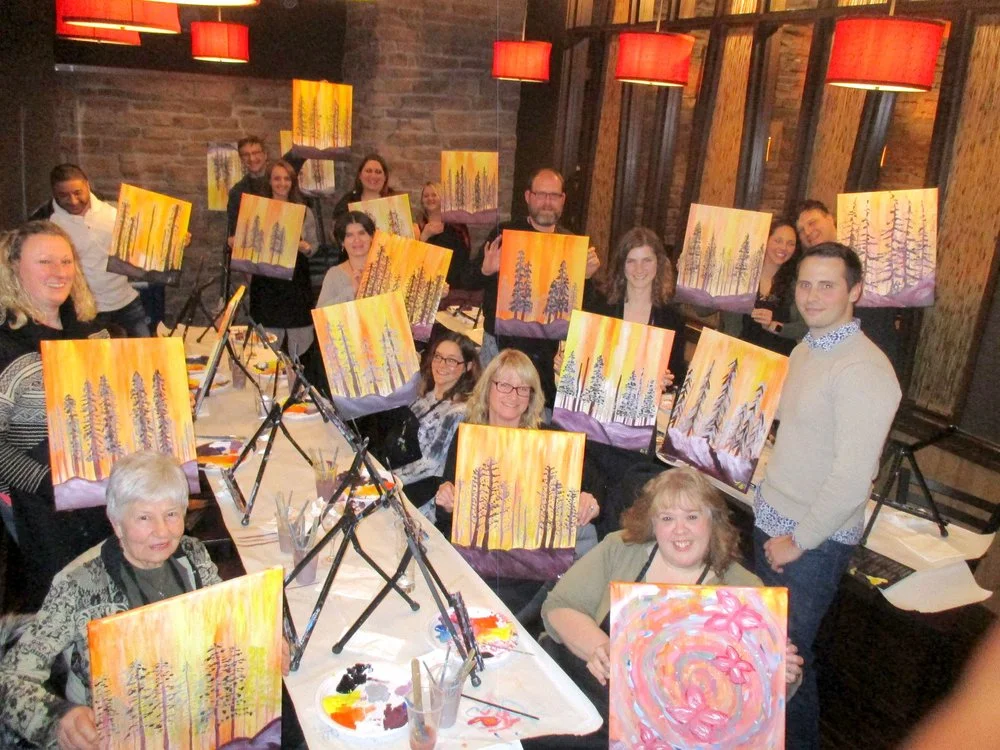 Wine and Canvas - Toledo logo