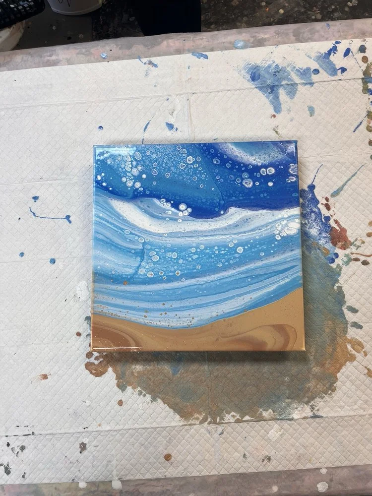 Hawaii Fluid Art image