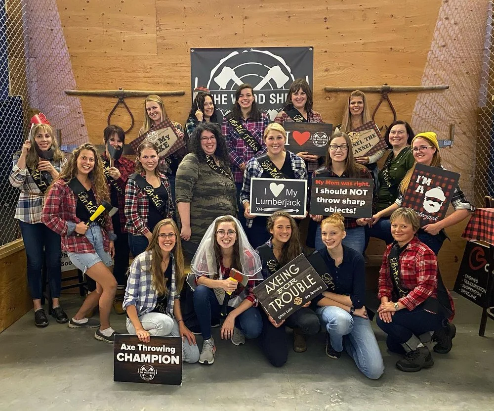 Wood Shed Axe Throwing image