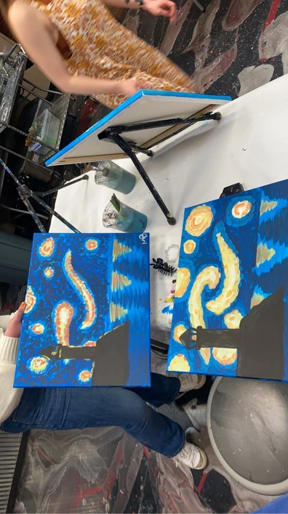 Wine and Canvas - Kalamazoo logo