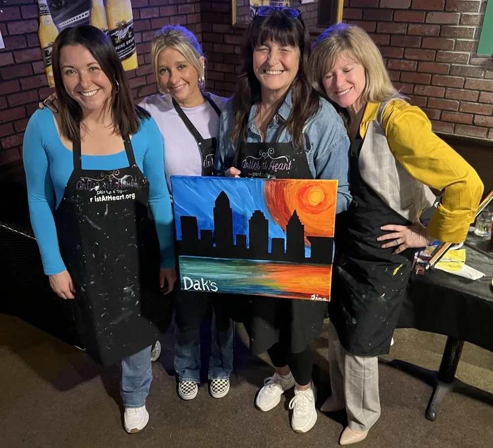Artist At Heart Paint Party image