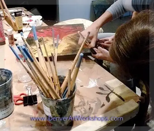 Painting Soiree at Landt Creative Space logo