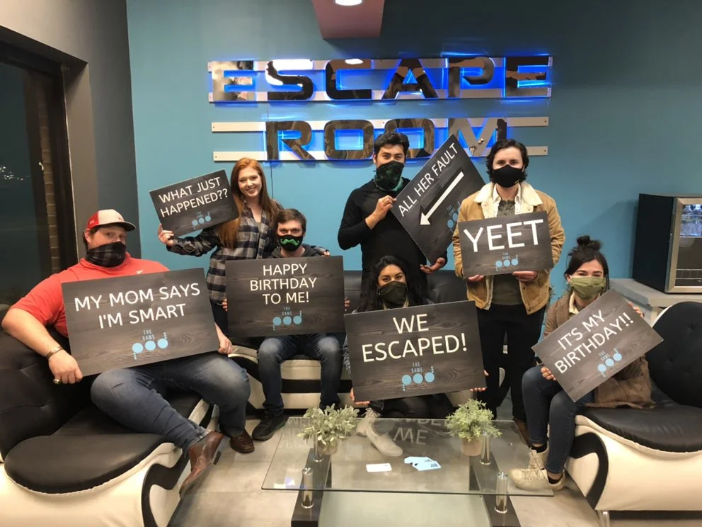 The Pod Escape Room logo