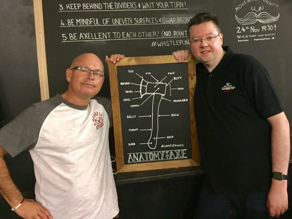 Whistle Punks Urban Axe Throwing image