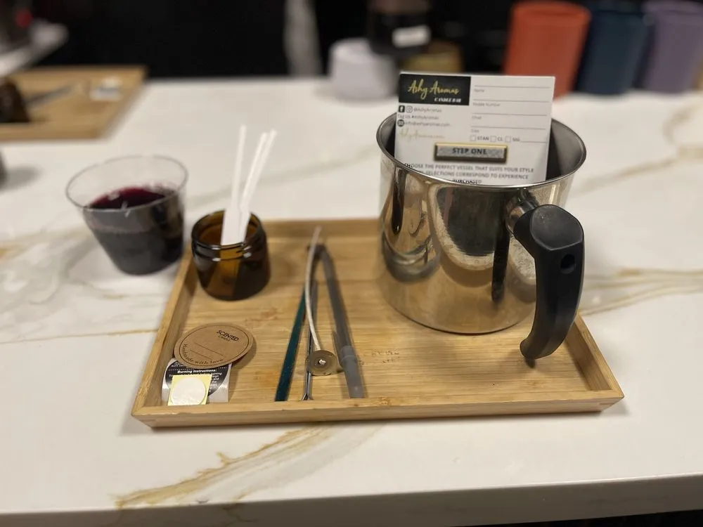 Ashy Aromas Candle Bar image