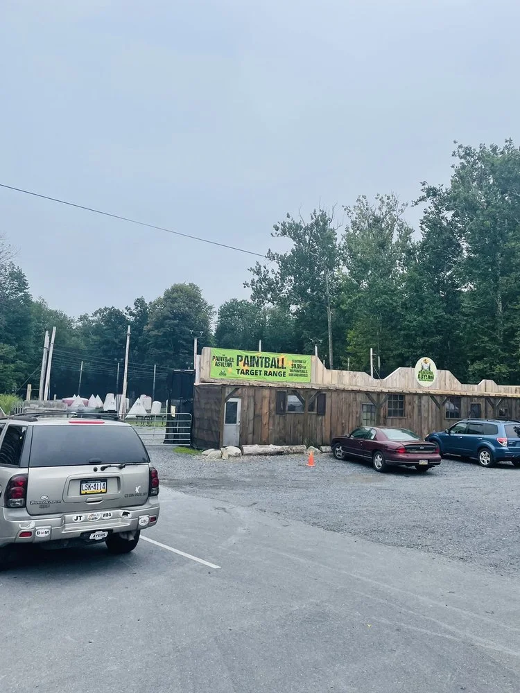 The Paintball Asylum logo