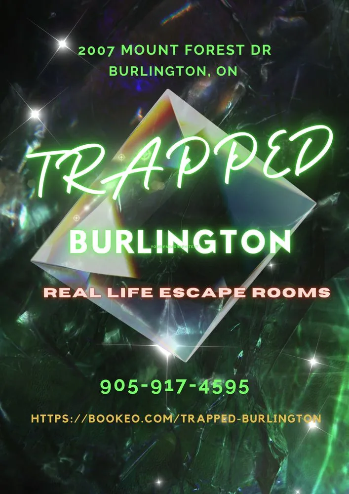 Trapped Burlington logo