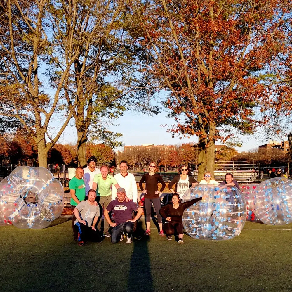 Bubble Ball Soccer NYC logo