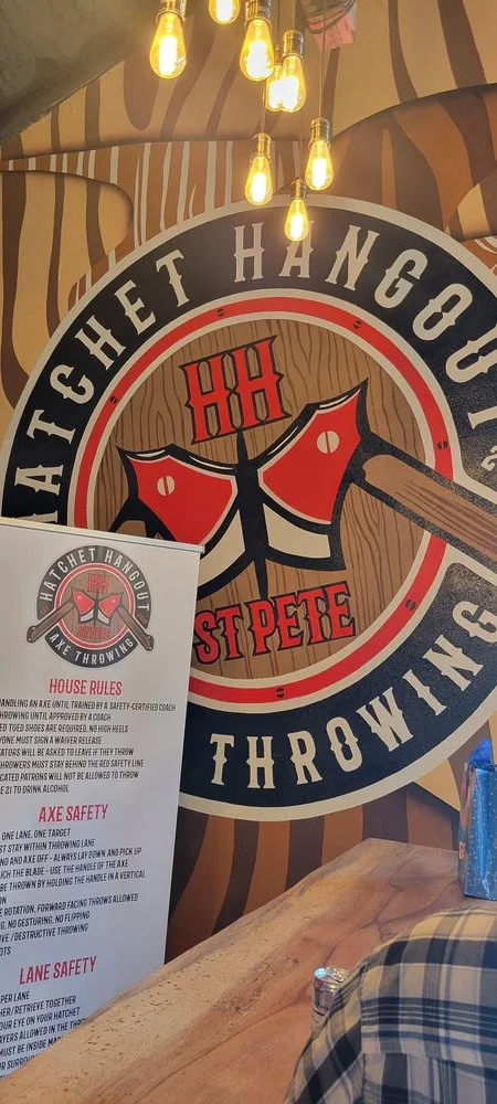 Hatchet Hangout - Axe Throwing St Pete logo