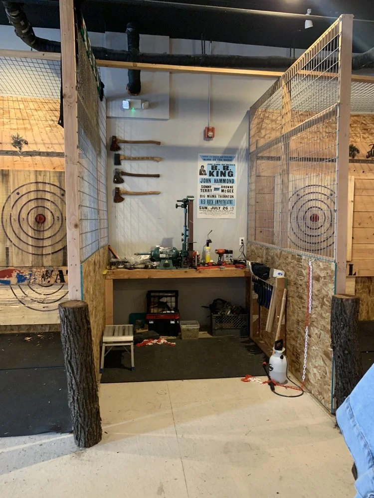 Jumping Jackalope Axe Throwing image