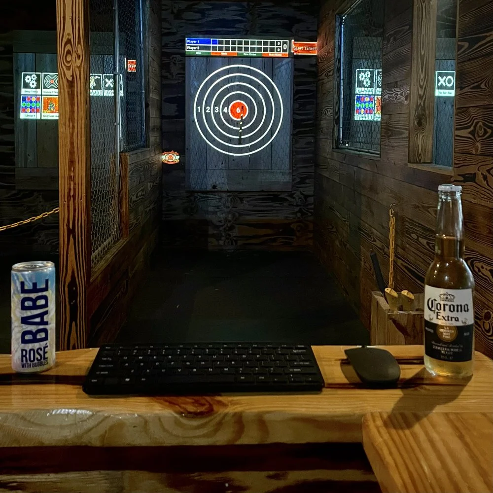The Firehouse Urban Axe Throwing logo