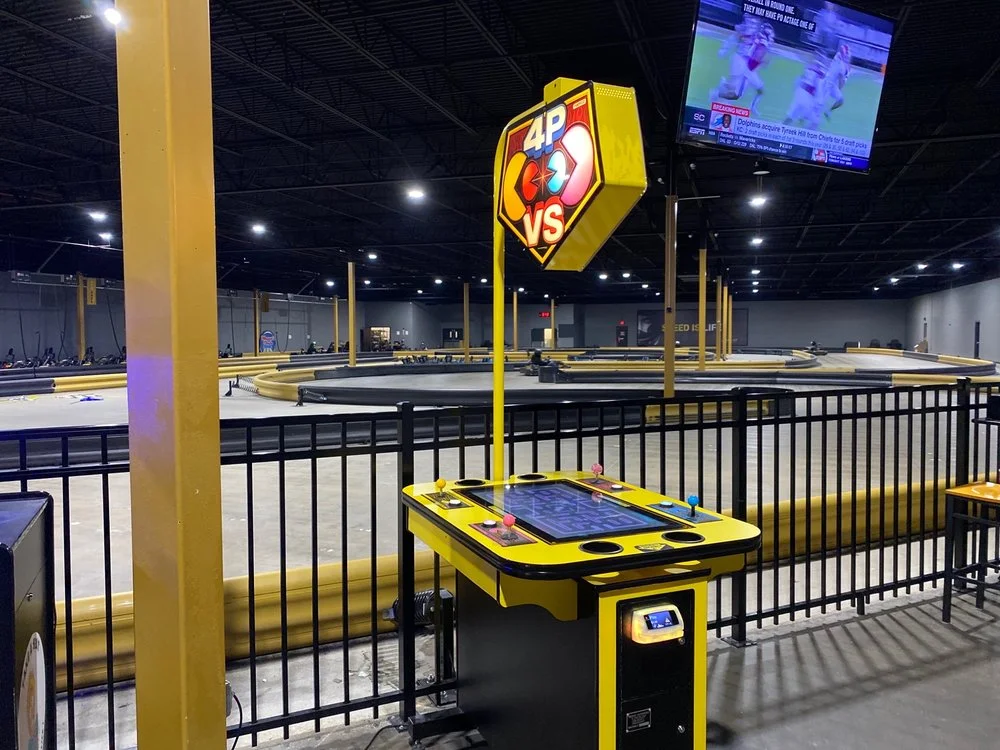 Amp Up Action Park Karting and Axe Throwing - St. Louis logo