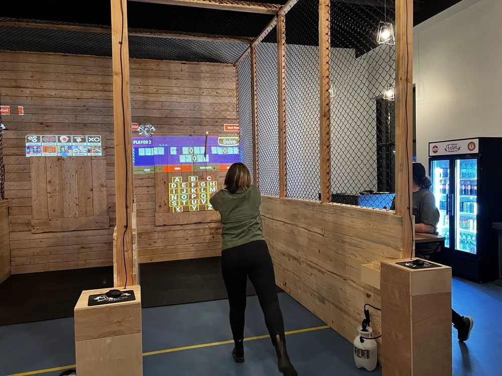 Athena's Battle Axe Throwing image