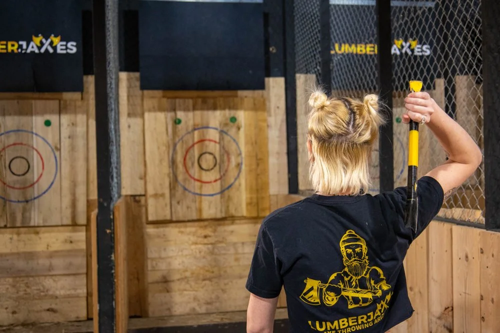 LumberjAxes Axe Throwing - Cranberry image
