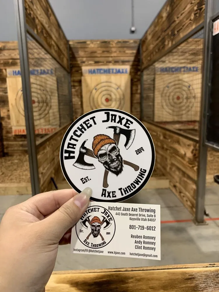 Hatchet Jaxe Axe Throwing logo