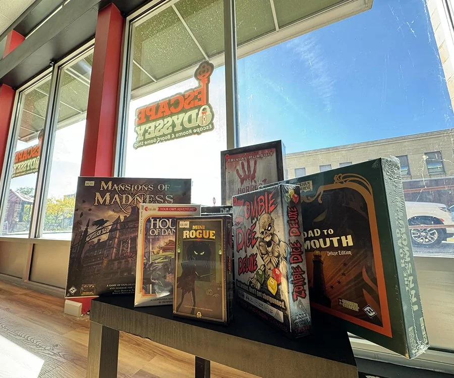Escape Odyssey: Escape Rooms, Trading Cards, & Board Games image