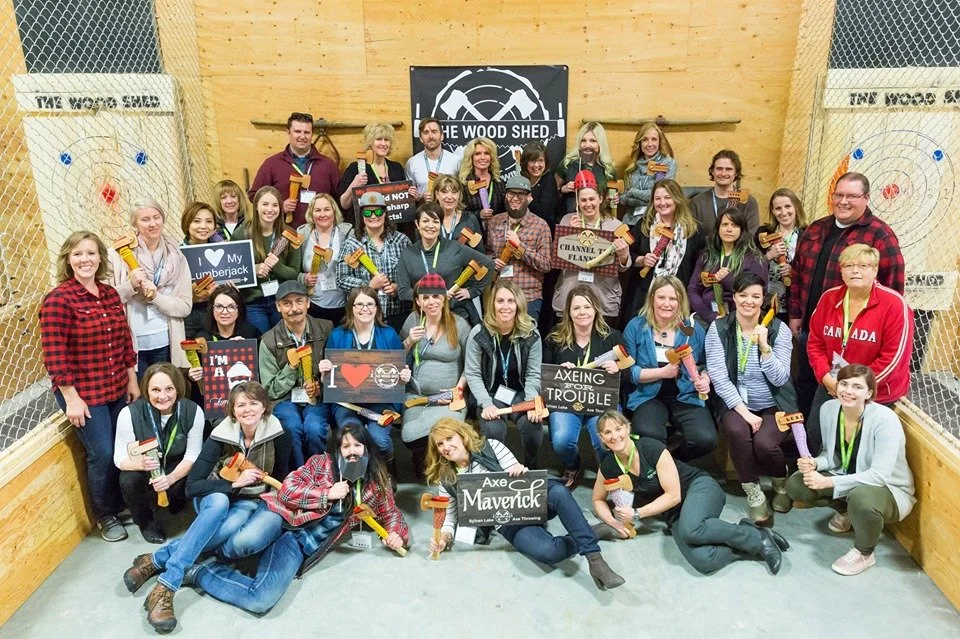 Wood Shed Axe Throwing image