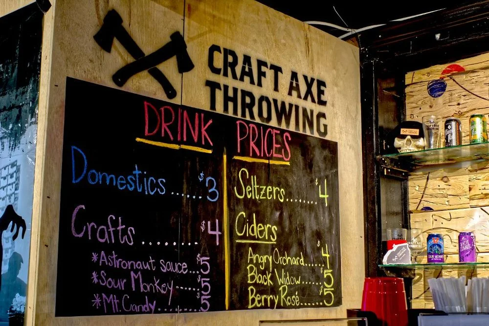 Craft Axe Throwing - Columbia logo