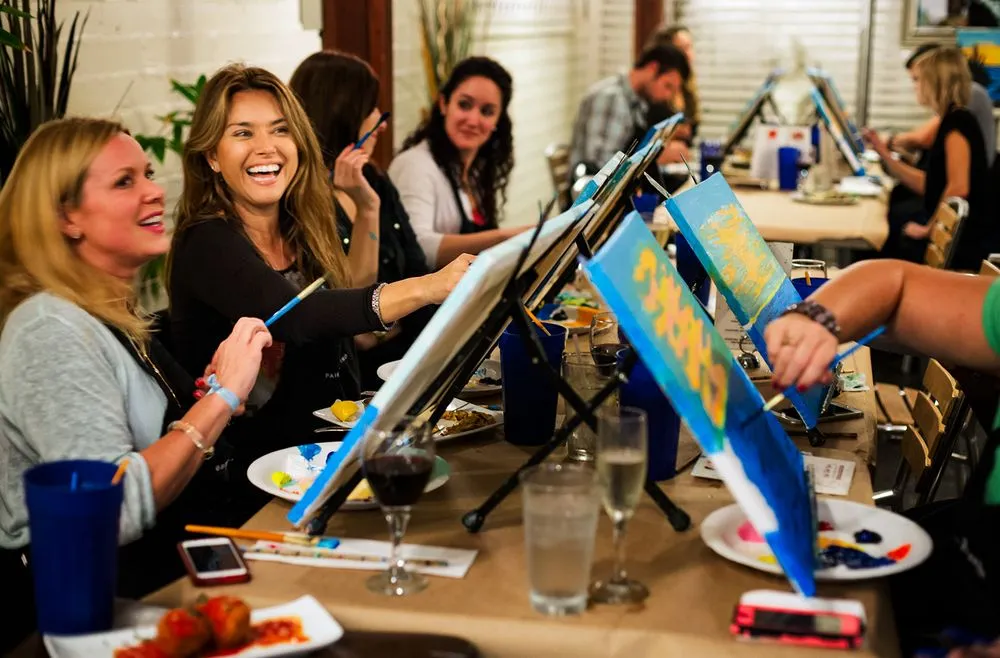 Painting & Vino - Albuquerque logo